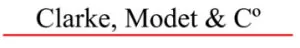 Clarke, Modet & Co logo
