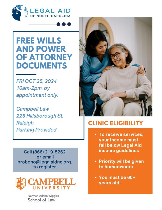 United States Ward And Smith Partners With Legal Aid Of North