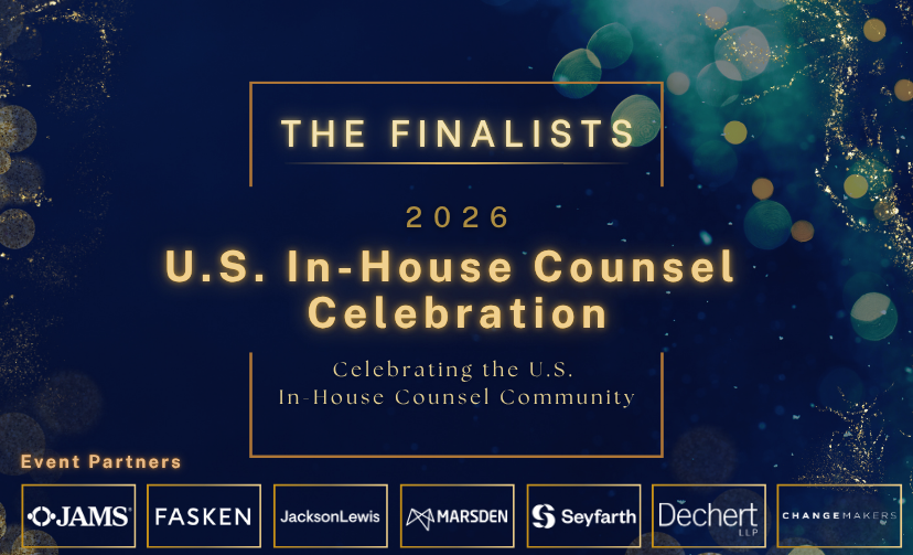 2026 U.S. In-house Counsel Celebration | The Finalists