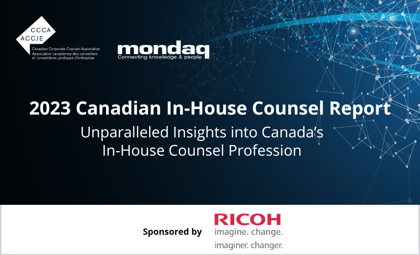 2023 Canadian In-House Counsel Report