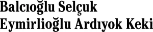 Balc&#305;o&#287;lu Selçuk Eymirlio&#287;lu Ard&#305;yok Keki Attorney Partnersh logo