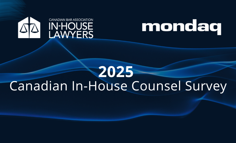 2025 Canadian In-House Counsel Survey