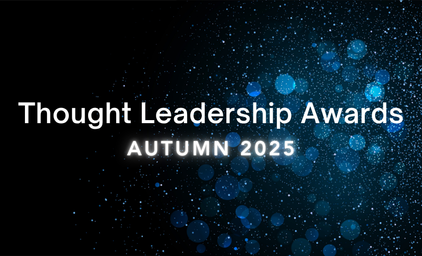 Autumn 2025 Thought Leadership Awards
